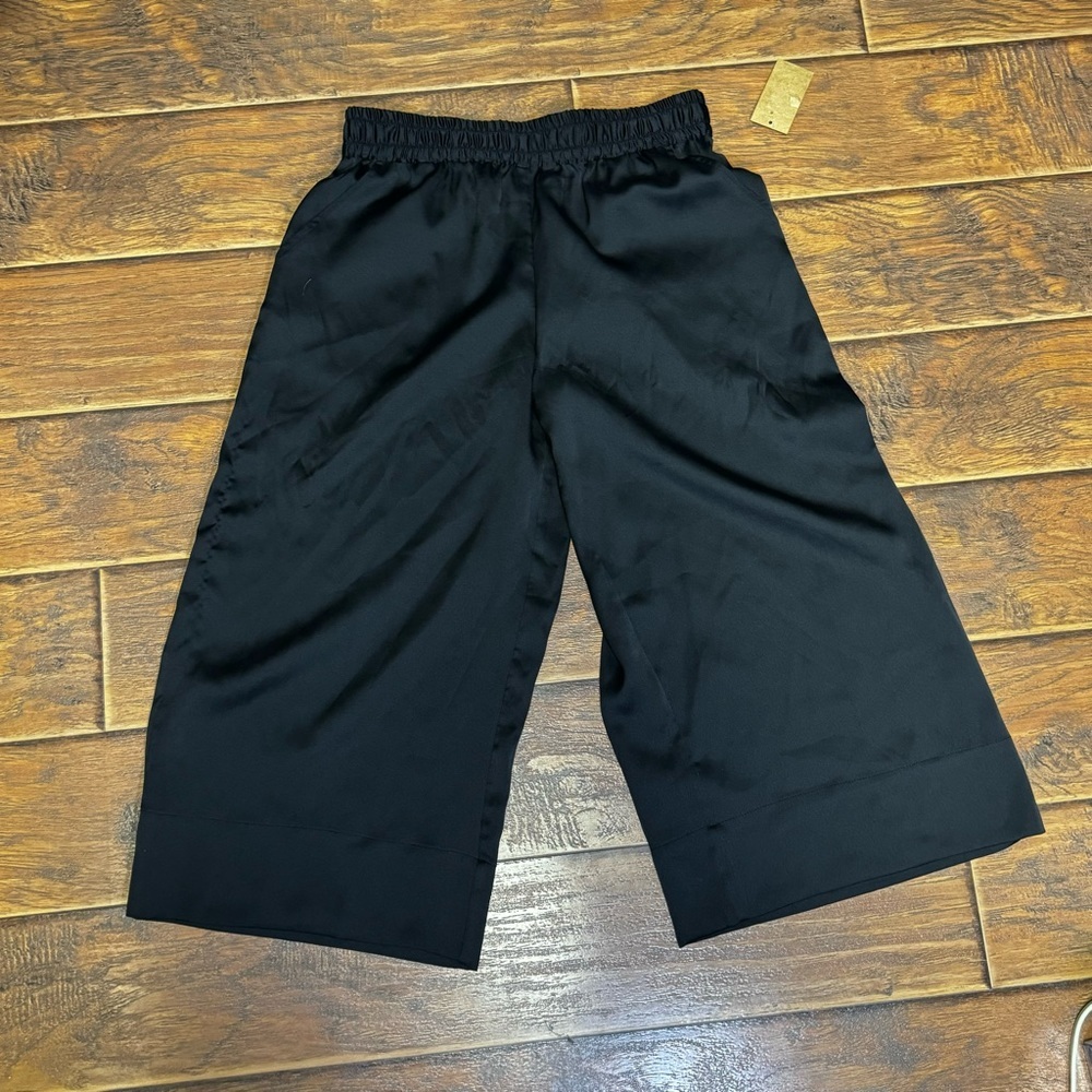 Rachel Roy Womens Vicky Casual Wide Leg Pants, Black,XSMALL NWT